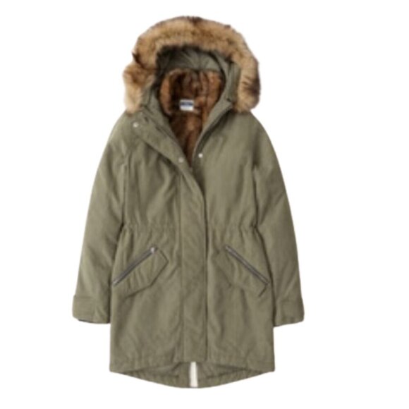 Abercrombie & Fitch Olive Green Ultra 3-In-1 Multi-Wear Parka - Picture 2 of 11
